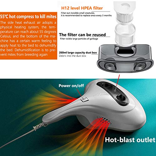 Handheld Vacuum Cleaner R201 Cleansebot Bed Cleaning Robot Dust Cl...