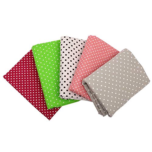 MoonyLI DIY Cotton Fabric Patchwork Cotton Linen Fabric Craft Fabr...