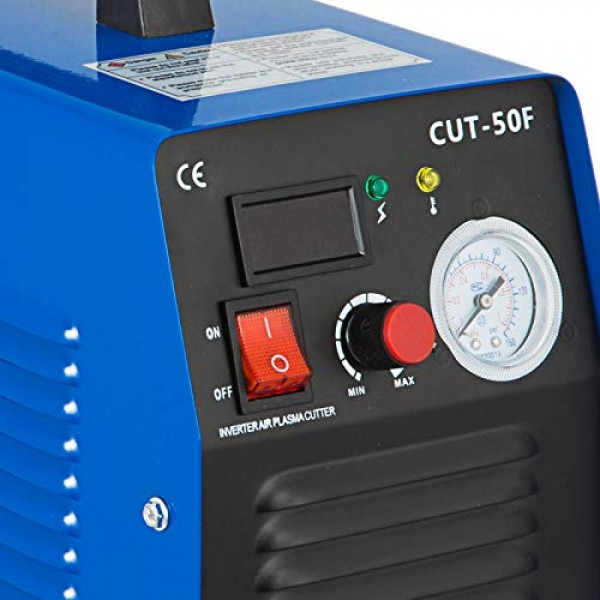 Mophorn 50 Amp Plasma Cutter Non-Touch Pilot Arc Dual Voltage 110 ...