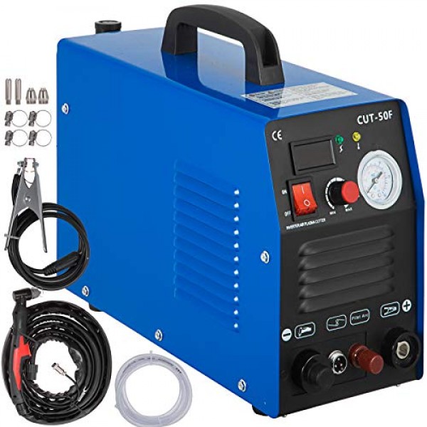 Mophorn 50 Amp Plasma Cutter Non-Touch Pilot Arc Dual Voltage 110 ...