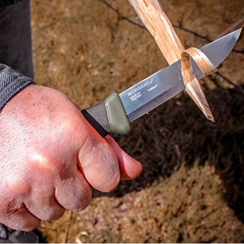 Morakniv Companion Fixed Blade Outdoor Knife with Carbon Steel Bla...