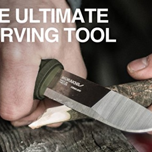 Morakniv Kansbol Fixed Blade Knife with Sandvik Stainless Steel Bl...