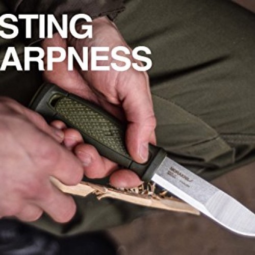 Morakniv Kansbol Fixed Blade Knife with Sandvik Stainless Steel Bl...