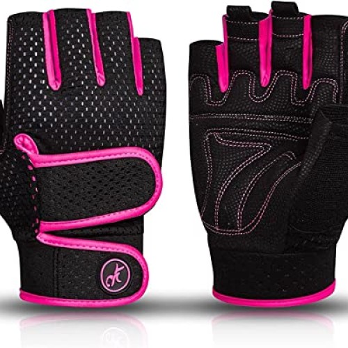 MOREOK Workout Gloves Gym Gloves for Men/Women, 3MM Gel Pad 3/4...