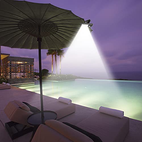 4 Pack Solar Motion Sensor Security Umbrella Light,Clip on Lights ...