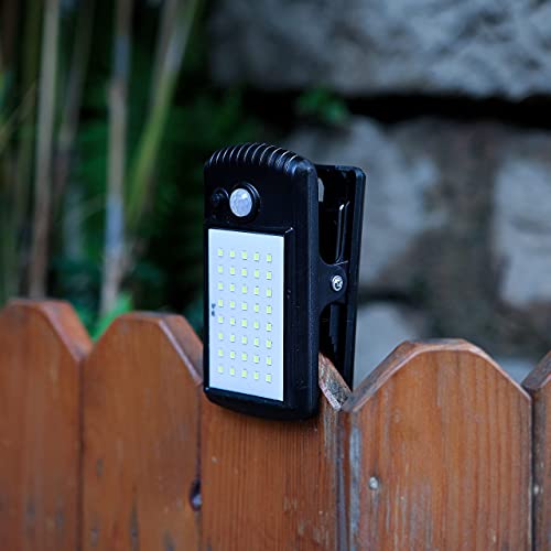 4 Pack Solar Motion Sensor Security Umbrella Light,Clip on Lights ...