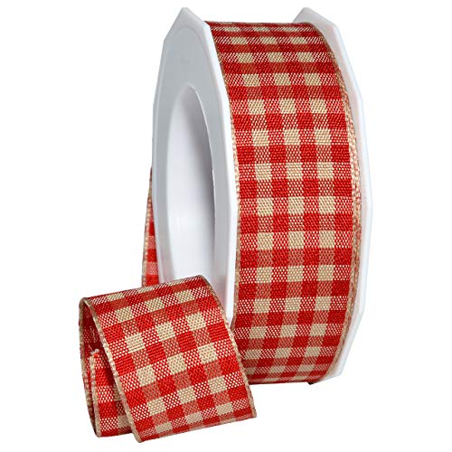 Morex Ribbon 976 Harvest Plaid Ribbon, 1 inch by 10 Yards, Holiday...