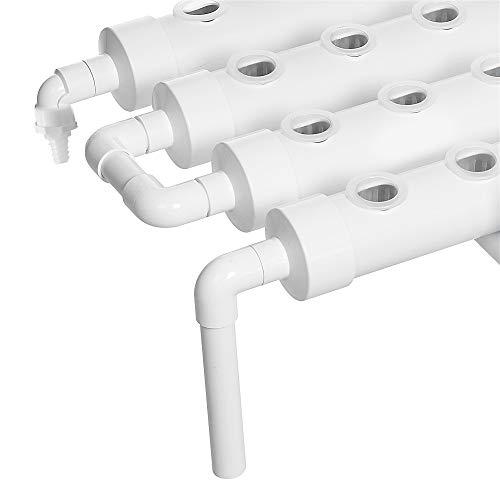 MorNon Hydroponic Grow Kit 36 Site 4 Pipe Hydroponic Growing Syste...