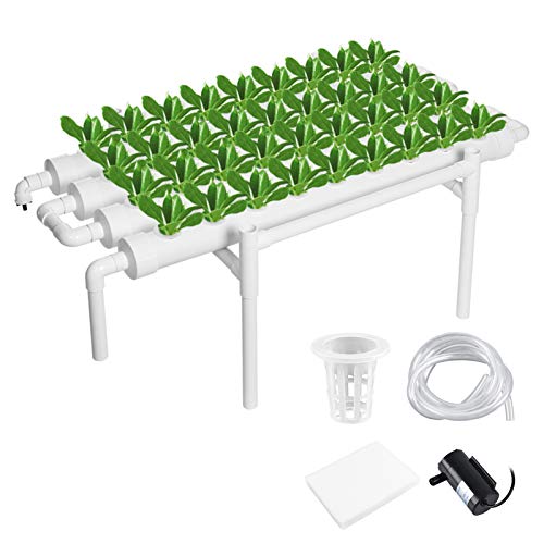 MorNon Hydroponic Grow Kit 36 Site 4 Pipe Hydroponic Growing Syste...