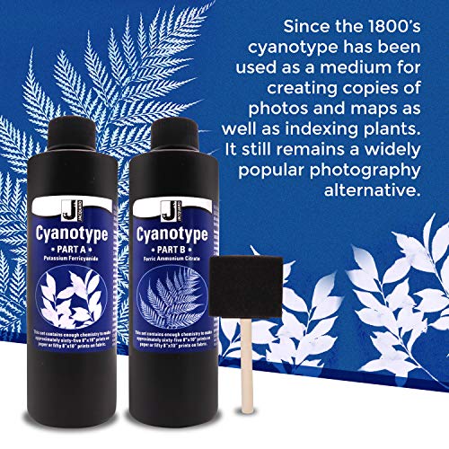 Jacquard Cyanotype - for Photographic Blueprints on Paper and Fabr...