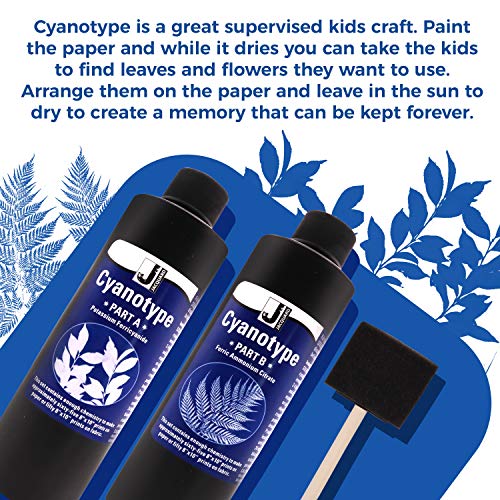 Jacquard Cyanotype - for Photographic Blueprints on Paper and Fabr...
