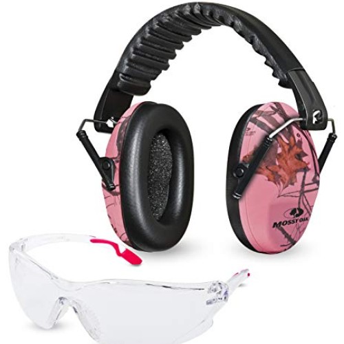 Mossy Oak Hunting Accessories Lula Pink MO-WGMCOMBO Earmuff/Glass ...