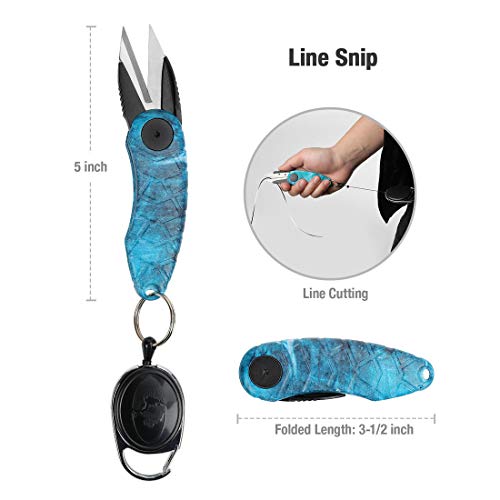 Mossy Oak 4pc Fishing Tool Kit - Pistol Grip Fishing Pliers, Fish ...