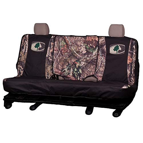 Mossy Oak Camo Bench Seat Cover, Black/Country, Full Size, Bench-S...