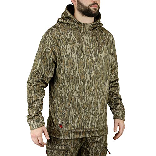 Mossy Oak Camo Hoodie for Men, Hunting Clothes for Men, Bottomland...