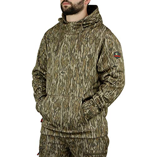 Mossy Oak Camo Hoodie for Men, Hunting Clothes for Men, Bottomland...