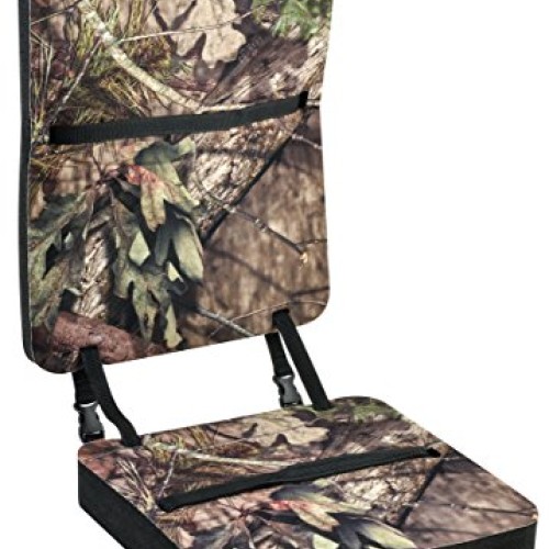 Mossy Oak Deluxe Foam Seat with Back Rest, Break-Up Country