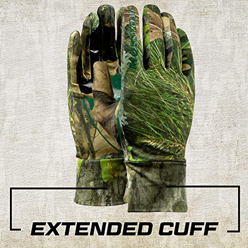 Mossy Oak Lightweight Hunting Gloves for Men, Turkey Hunting Gloves
