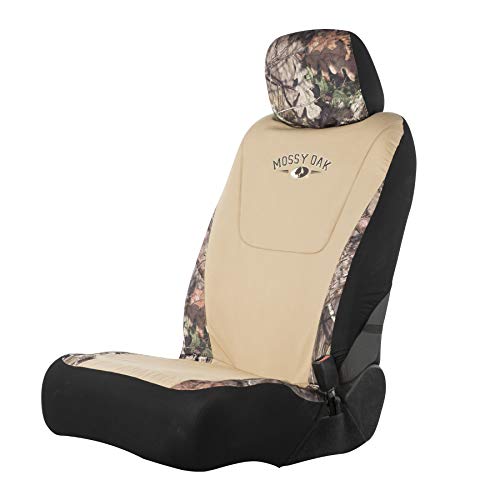 Mossy Oak Low Back Seat Cover, Country/Khaki, Single