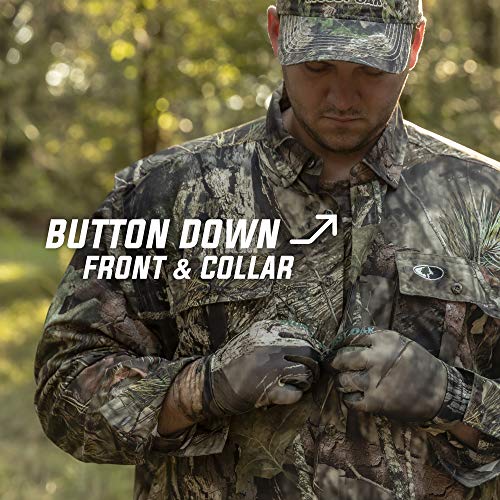 Mossy Oak MO Tibbee Technical Hunt Shirt, Break-Up Country, Medium