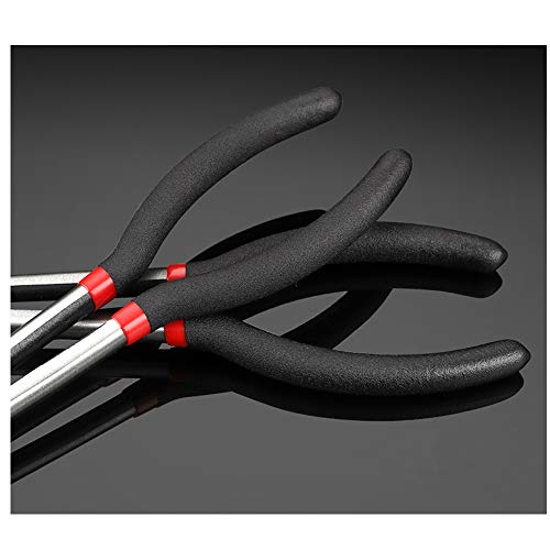 Mostbest 5 Piece Mini Pliers – Long Needle Nose Pliers Set, Nipper...
