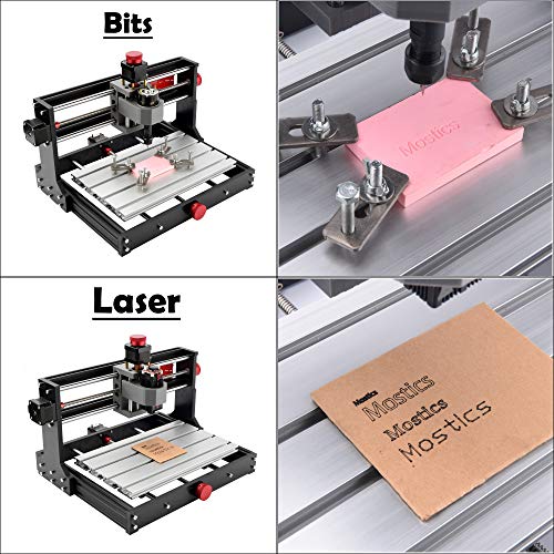 Mostics CNC 3018 Pro with 2.5W Laser Module CNC Laser Engraver PCB...