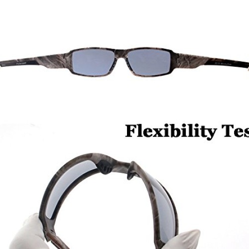MOTELAN Polarized Camouflage Sunglasses for Mens Fishing Hunting ...