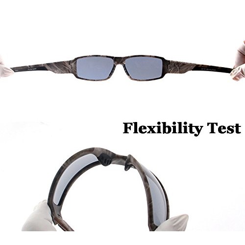 MOTELAN Polarized Camouflage Sunglasses for Mens Fishing Hunting ...