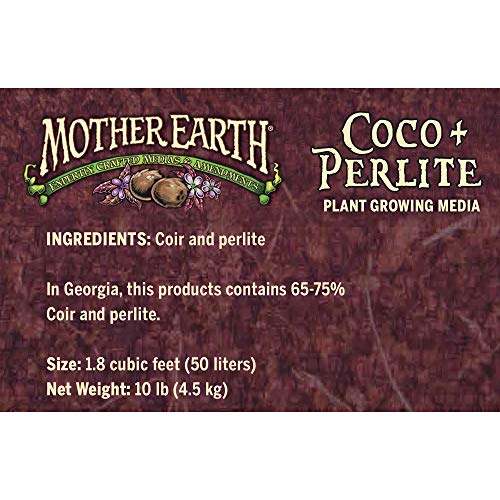 Mother Earth Coco Plus Perlite Mix - For Indoor and Outdoor Contai...