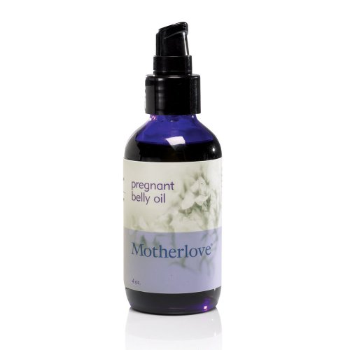 Motherlove Pregnant Belly Oil for Stretch Mark Prevention, 4 oz Bo...