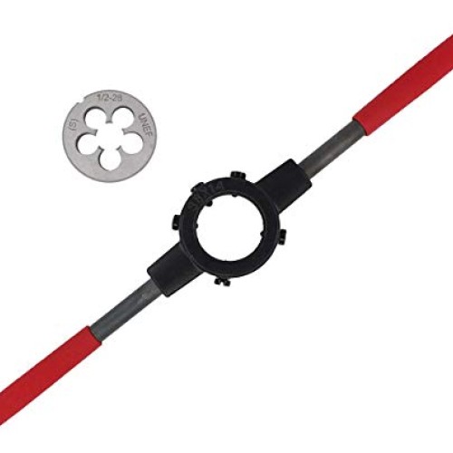 New 1/2-28 mithing Die and Die Stock Combo 22LR 223 5.56 9mm