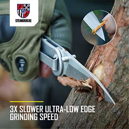 Folding Pocket Knife with Clip - Pocket Knives for Men, 3.1” Sandv...