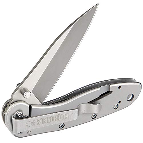 Folding Pocket Knife with Clip - Pocket Knives for Men, 3.1” Sandv...
