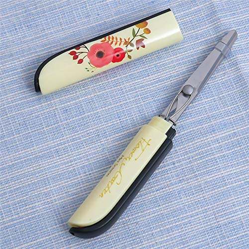 MOTZU Set of 2 Portable Safe Scissor, Multipurpose Mini Folding Pa...