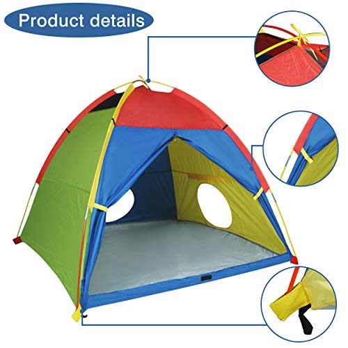 MountRhino Kids Play Tent & Playhouse，60”x60”x47” Kids Pop Up Ten...