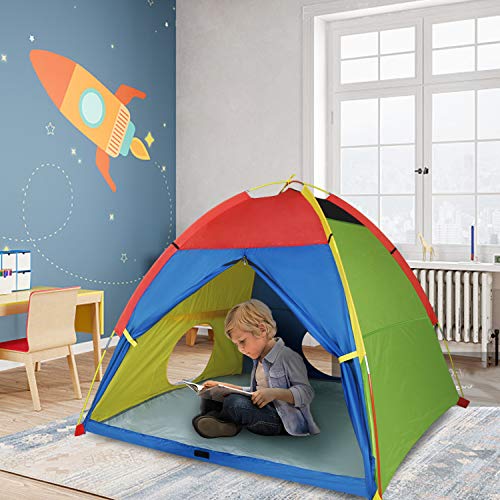 MountRhino Kids Play Tent & Playhouse，60”x60”x47” Kids Pop Up Ten...