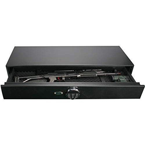 Moutec Under Bed Safe, Rapid Storage Safe Drawer Safe for AR R...