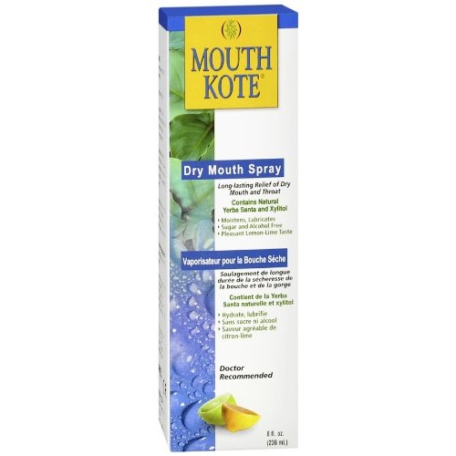 Mouth Kote Dry Mouth Spray, Oral Moisturizer with Yerba Santa, 8 F...