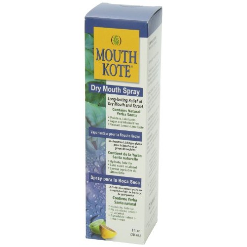 Mouth Kote Dry Mouth Spray, Oral Moisturizer with Yerba Santa, 8 F...