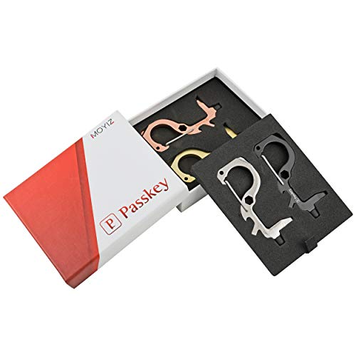 Passkey - No Touch Keychain Door Opener Tool - No Contact Hygiene ...