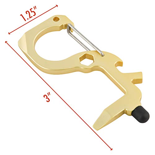Passkey - No Touch Keychain Door Opener Tool - No Contact Hygiene ...
