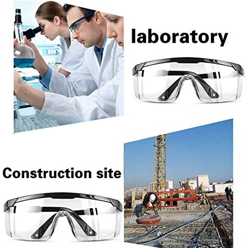 5 PACK Safety Goggles,Over Glasses Eyes Protection Goggles Protect...