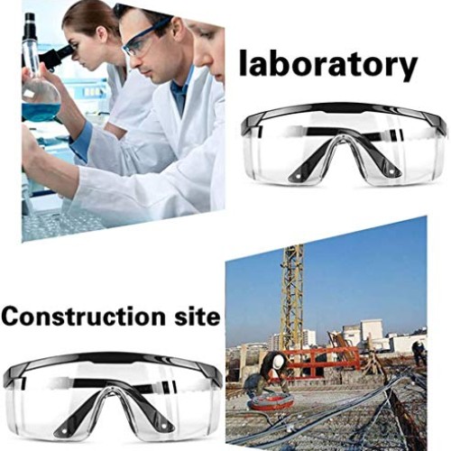 5 PACK Safety Goggles,Over Glasses Eyes Protection Goggles Protect...