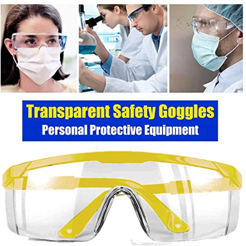 5 PACK Safety Goggles,Over Glasses Eyes Protection Goggles Protect...