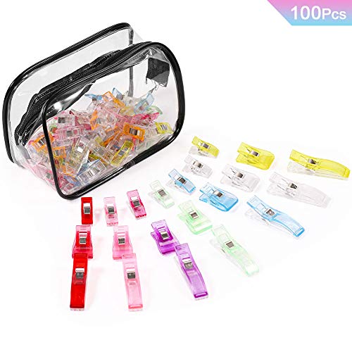 100 Pcs Sewing Clips and Quilting Clips Multipurpose 3 Sizes with ...