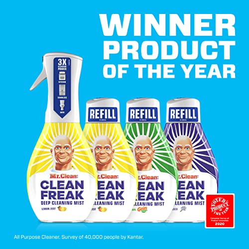 Mr. Clean All Purpose Cleaner, Clean Freak Mist Cleaning Kit for B...