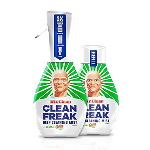 Mr. Clean Freak Deep Cleaning Mist Multi-Surface Spray with Gain O...