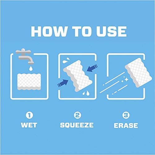 Mr. Clean Magic Eraser Original Cleaning Pads with Durafoam, White...
