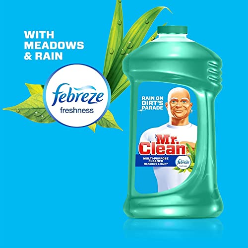 Mr. Clean Meadows and Rain Febreze Freshness Multi-Surface Cleaner...