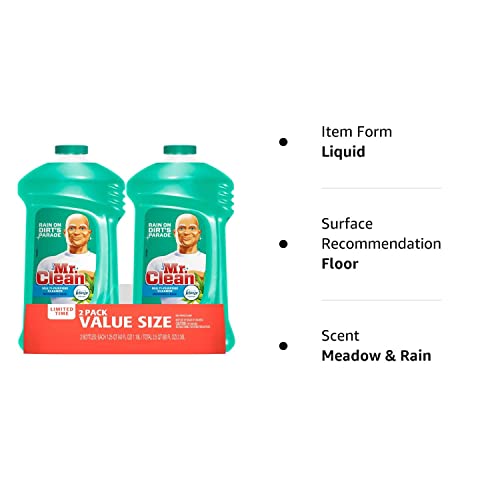 Mr. Clean Meadows and Rain Febreze Freshness Multi-Surface Cleaner...